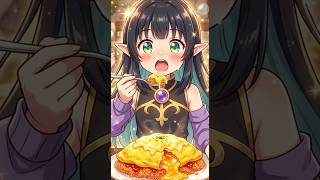 【エルフの異世界グルメ紹介】ハーピーの黄金卵オムライス【長屋のひよりん/VTuber】#sora #AI #個人vtuber