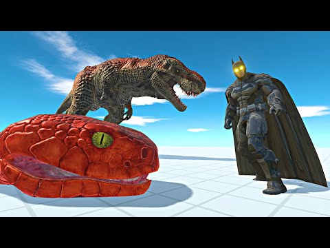 Batman vs RANDOM Unit Armies - Animal Revolt Battle Simulator