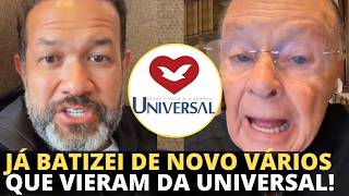 Sezar Cavalcante rasga o verbo sobre Universal e explica porque ela se equipara a uma SEITA