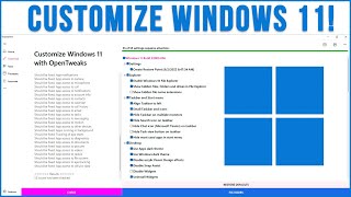 Tweak & Customize Your Windows 11 Settings & Configuration All from One App