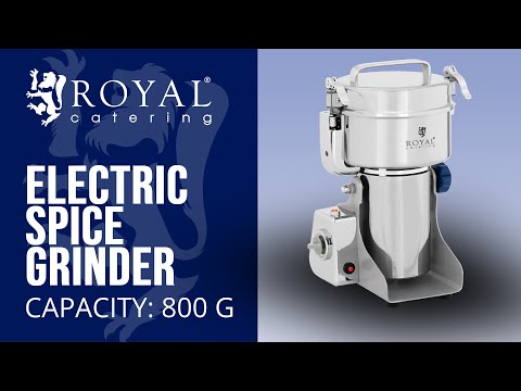 video - Electric Spice Grinder - 800 g - 2,400 W