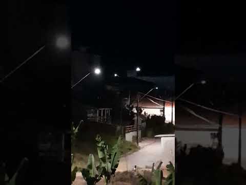 Luzes flagrada no Céu de Figueira-PR