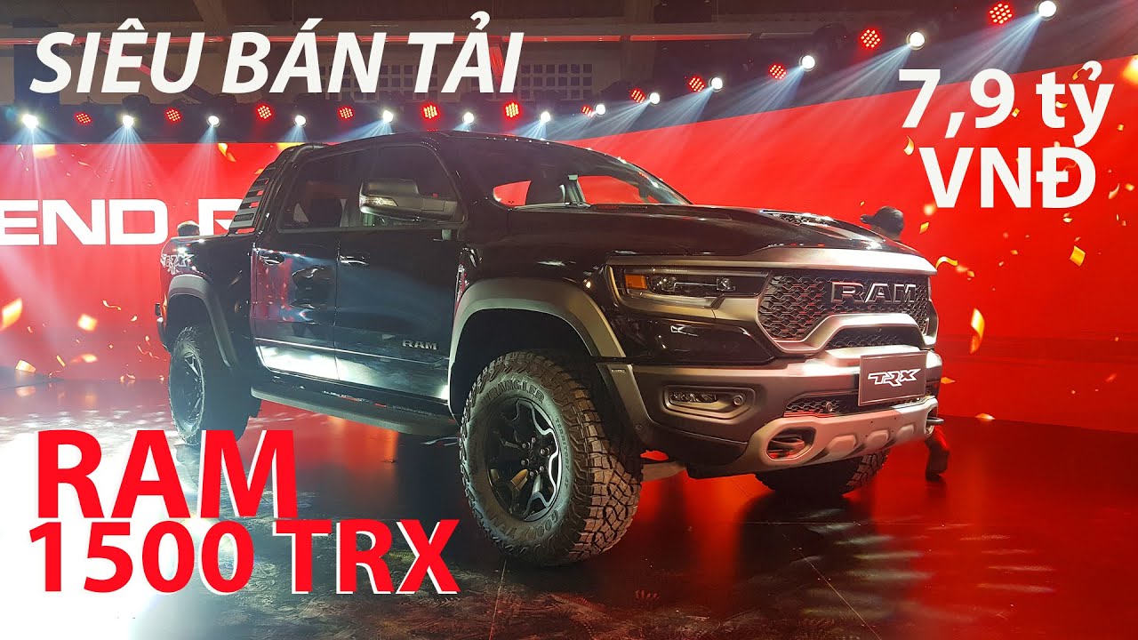Siêu bán tải RAM 1500 TRX 702HP – Ông vua mạnh mẽ vừa xuất hiện và lộ diện chủ nhân đại gia Quang Minh