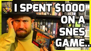 Retro Gaming Collecting - Why I spent nearly a $1000 on a SNES Game...