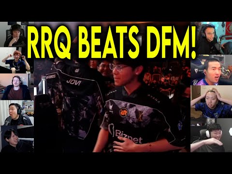 Valorant Streamers Reacts To RRQ Dominant Win Against DFM In VCT