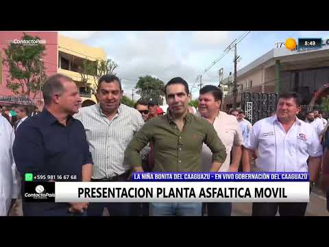 Bautismo por los bomberos de coronel oviedo