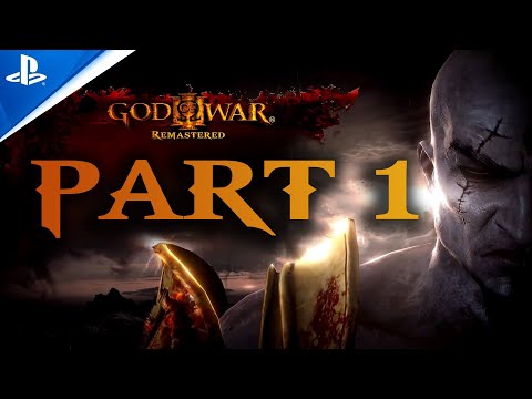 God of War 3 Remastered PS4 Pro Gameplay Part1 (FULL GAME)