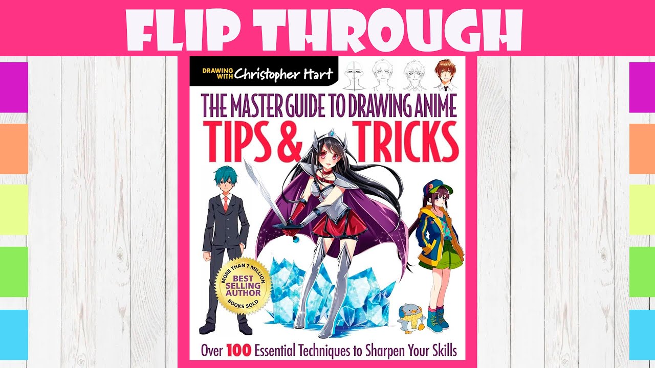 The master guide to drawing anime tips and tricks (flip through)