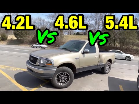 Ford F-150: 4.2L V6 Vs 4.6L V8 Vs 5.4L V8!