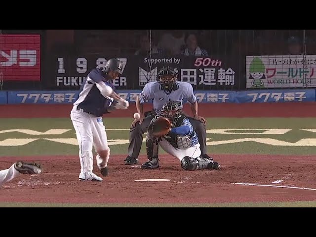 【3回表】ライオンズ・栗山 リードを広げる2点タイムリーヒット!! 2018/7/29 M-L