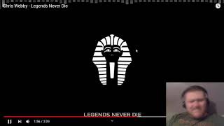 Reaction to Chris Webby - Legends Never Die