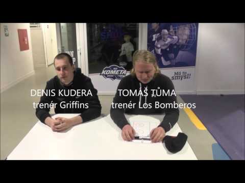 MH SUPERLIGA - 2. kolo (Léto 2017) Los Bomberos vs. Griffins 5:3 - rozhovory