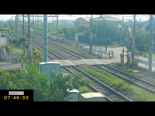 JR中央本線 熊野権現踏切（春日居町～石和温泉）