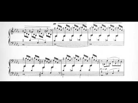 Henriette Renié - Ballade Fantastique for Harp (1912) [Score-Video]