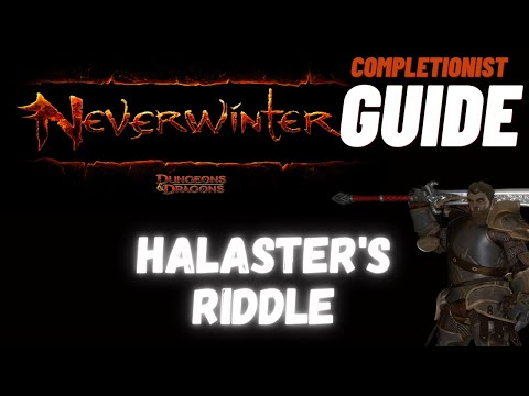Halaster's Riddle Neverwinter completionist guide