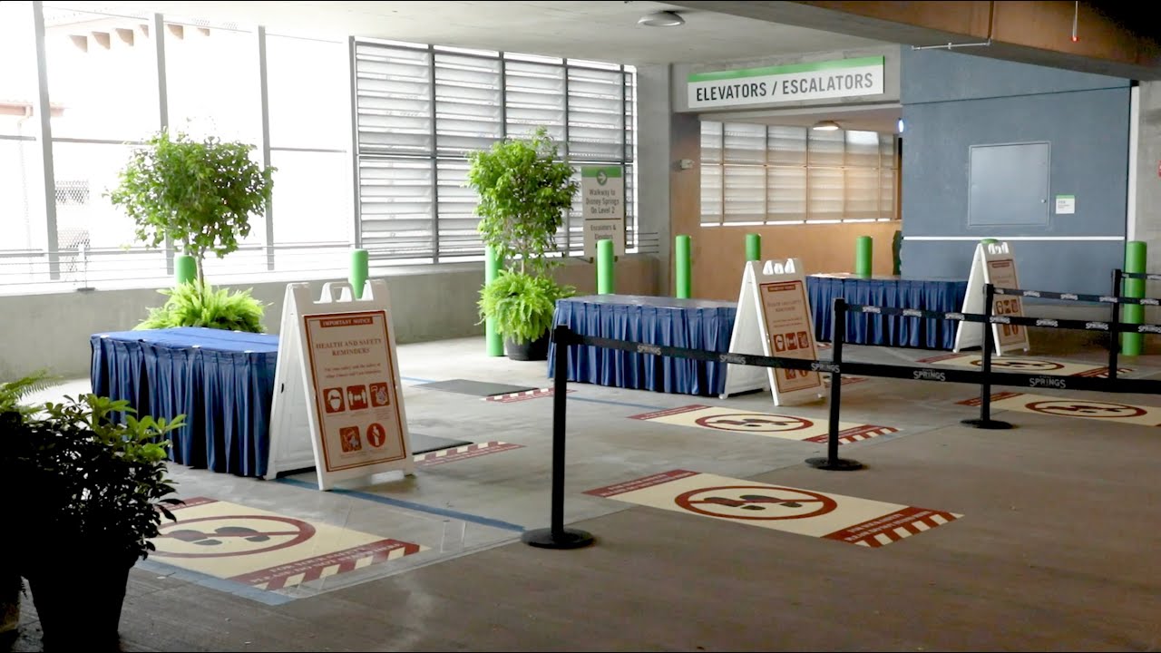Disney Springs COVID-19 reopening health and safety measures