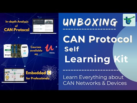 📦Unboxing - CAN Bus Protocol Self Learning Kit - Tangent Techno Labs, Bengaluru, India