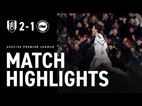 STOPPAGE TIME DRAMA 😅 | WILSON STRIKES LATE | FULHAM 2-1 BRIGHTON