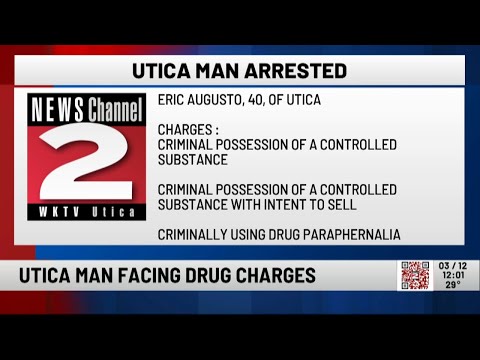 Utica Police Make Arrest After Drug-Related Search at Red Roof Inn