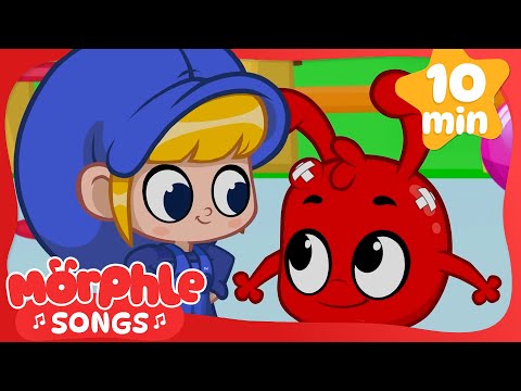 Morphle Bumped His Head!🤕🎶| Morphle's Sing Along | Nursery Rhymes and Kids Songs