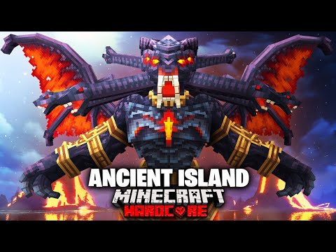 Surviving 100 Days on an Ancient Island in Hardcore Minecraft!