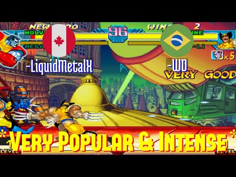 FT5 @mvsc: -LiquidMetalX (CA) vs -WD (BR) [Marvel vs Capcom Fightcade] Jan 8