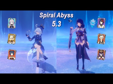 Furina C6 & Citlali C0 | Raiden | Spiral Abyss 5.3 Floor 12 | Genshin Impact