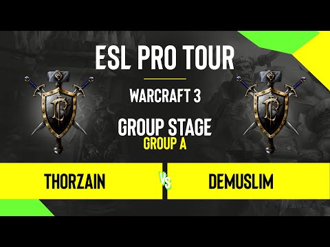 WC3 - Thorzain vs. DeMusliM - DreamHack Warcraft 3 Open: Summer 2020 - Group A - EU