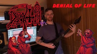 Death &quot;Denial of Life&quot; Guitar Cover