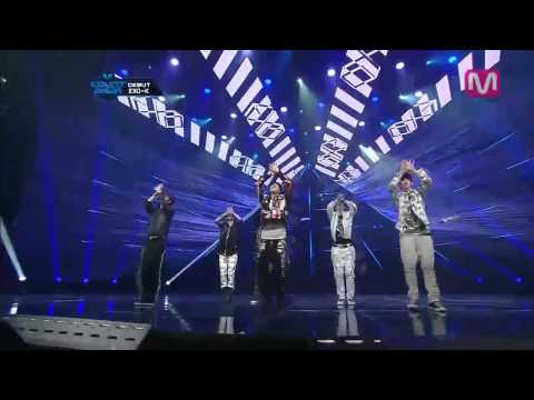 120412 EXO-K 'HISTORY' @ M! Countdown