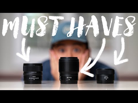 My TOP 3 BEST BUDGET NIKON Z LENSES In 2024