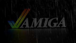 Heavy Rain & Thunder Commodore Amiga Themed Dark Screen Deep Sleep in Minutes