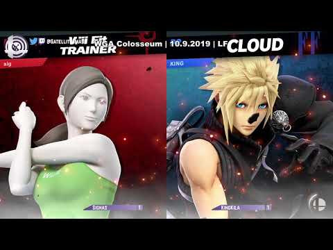 Signas (Wii Fit Trainer) vs. King Kila (Cloud) - WGA Colosseum 24 - Losers Finals