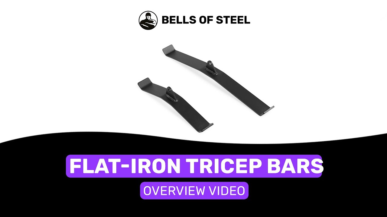 Flat-Iron Tricep Press Cable Attachment Overview Thumb