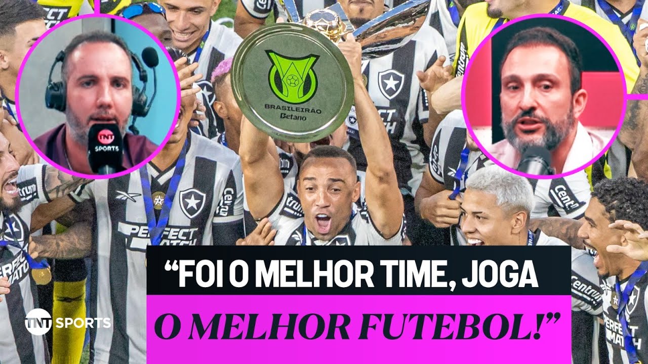O BOTAFOGO É TRICAMPEÃO BRASILEIRO! ANALISAMOS A CAMPANHA DA EQUIPE E  FESTA DO TÍTULO!