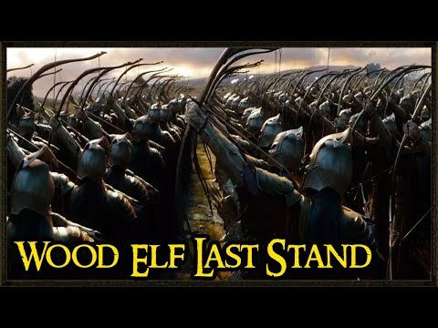 Last Stand Of The Wood Elves  - Third Age Reforged Online Gameplay