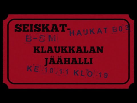 Seiskat - Haukat B03   B-nuorten SM  18.11.2020 klo 19:00 Klaukkalan jäähalli