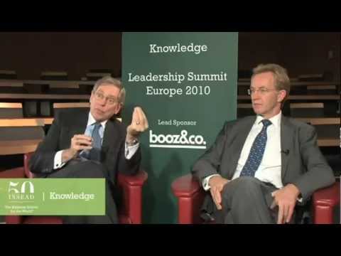 Neil McArthur and Thomas Stewart of Booz & Co on managing a business in a recession