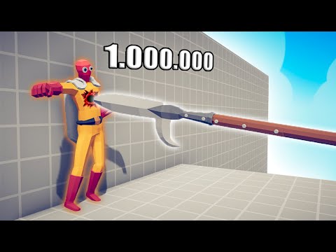 1.000.000 DAMAGE PIKE 1 vs 1 TOURNAMENT - TABS | Totally Accurate Battle Simulator 2023