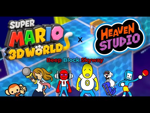 Rhythm Heaven Custom Remix - Beep Block Skyway (Super Mario 3D World)
