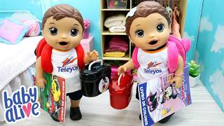 ARRUMANDO OS GÊMEOS LAURINHA E FELIPINHO PARA A ESCOLA