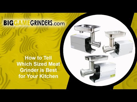 How To Tell which Sized Meat Grinder is Best for Your Kitchen
