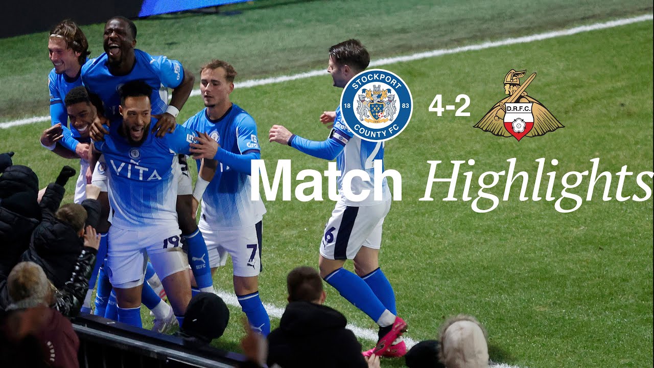 Stockport County vs Doncaster Match Summary Season 2025/2026