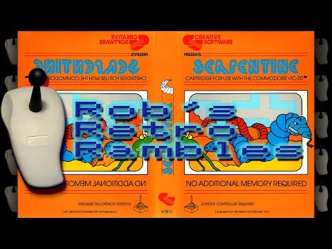 Serpentine on Vic 20 (Rob's Retro Rambles)