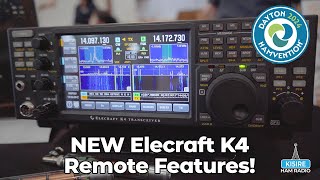 NEW Elecraft K4 Remote Features! Dayton Hamvention 2024