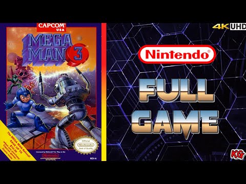 Mega Man 3 [NES] Gameplay Walkthrough FULL GAME🔴
