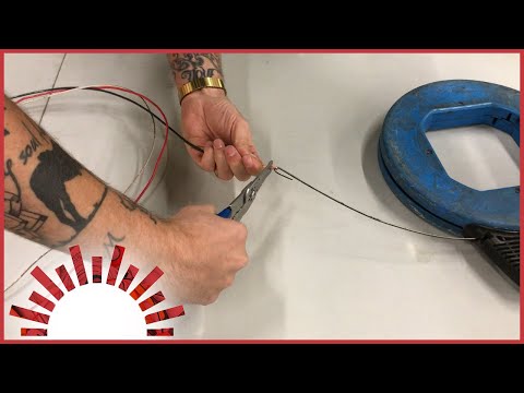 Wire Pulling - How To Prep and Attach Wire For A Pull