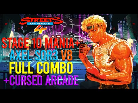 Streets Of Rage 4 - Stage 10 Full Combo +Cursed Arcade Axel SOR3 Mania+ V8 (213.040)