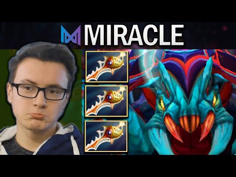 Weaver Dota 2 Gameplay Nigma.Miracle with Triple Divine Rapier - TI12