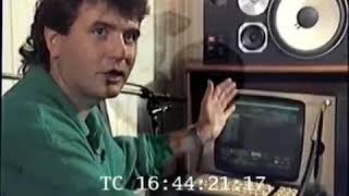 Daniel Balavoine en studio avec tout les cris les sos partie 1